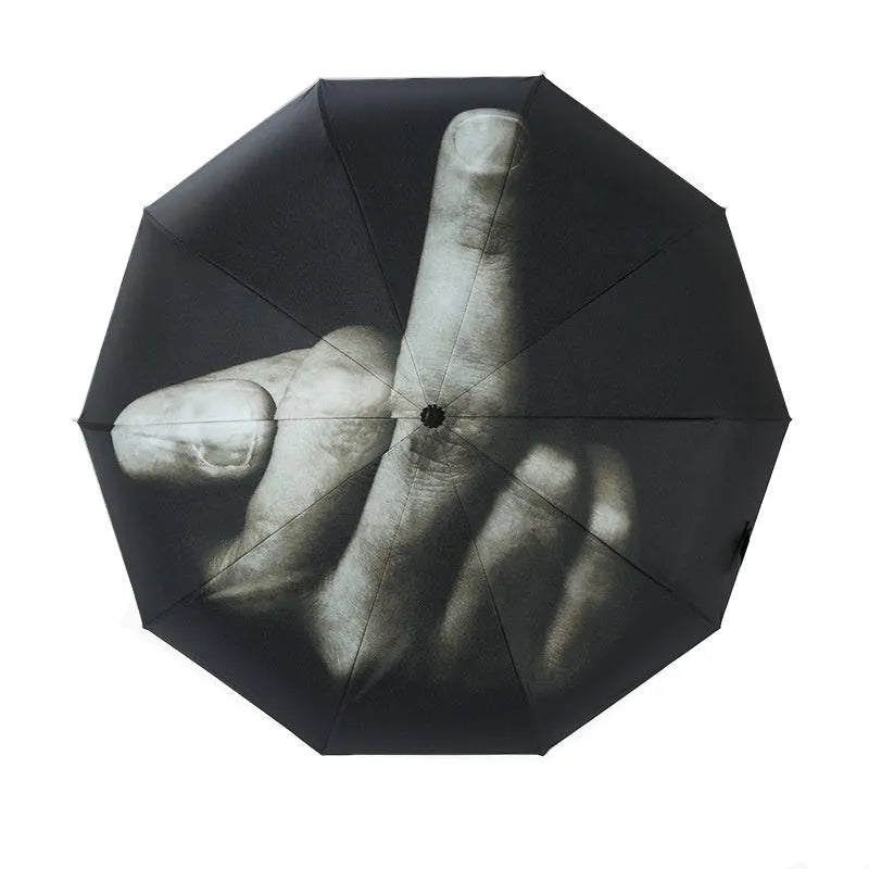 Folding Umbrella Automatic Eccentric Personality International Gesture - Bellarte Enchanté Folding Umbrella Automatic Eccentric Personality International Gesture